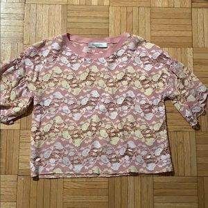 Valentino embroidered blouse